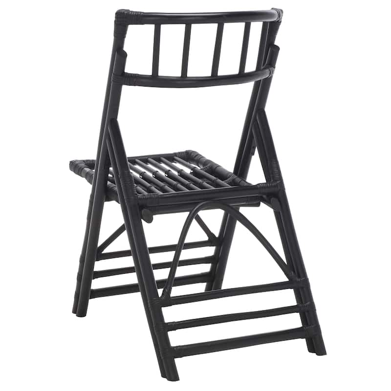 SAFAVIEH Home Maja Rattan Folding Accent Chair - 19Wx28Dx35H