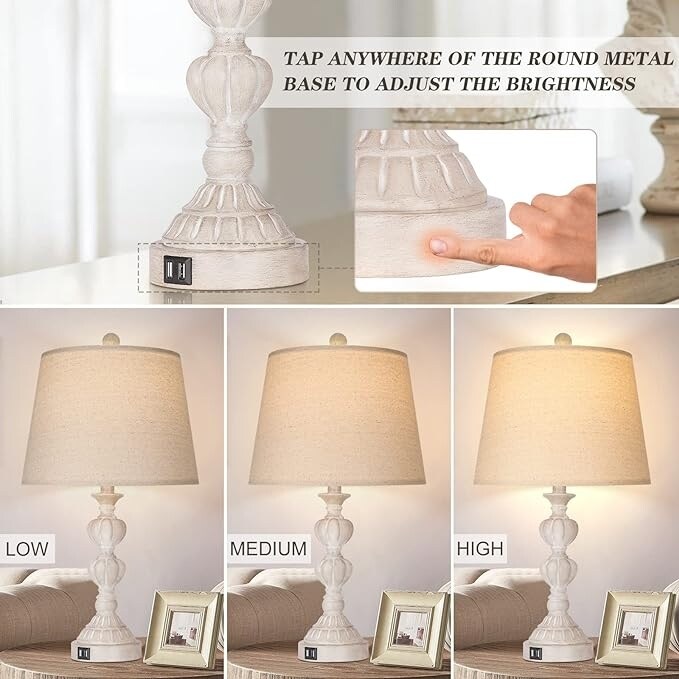 Touch control bedside lamps cheap