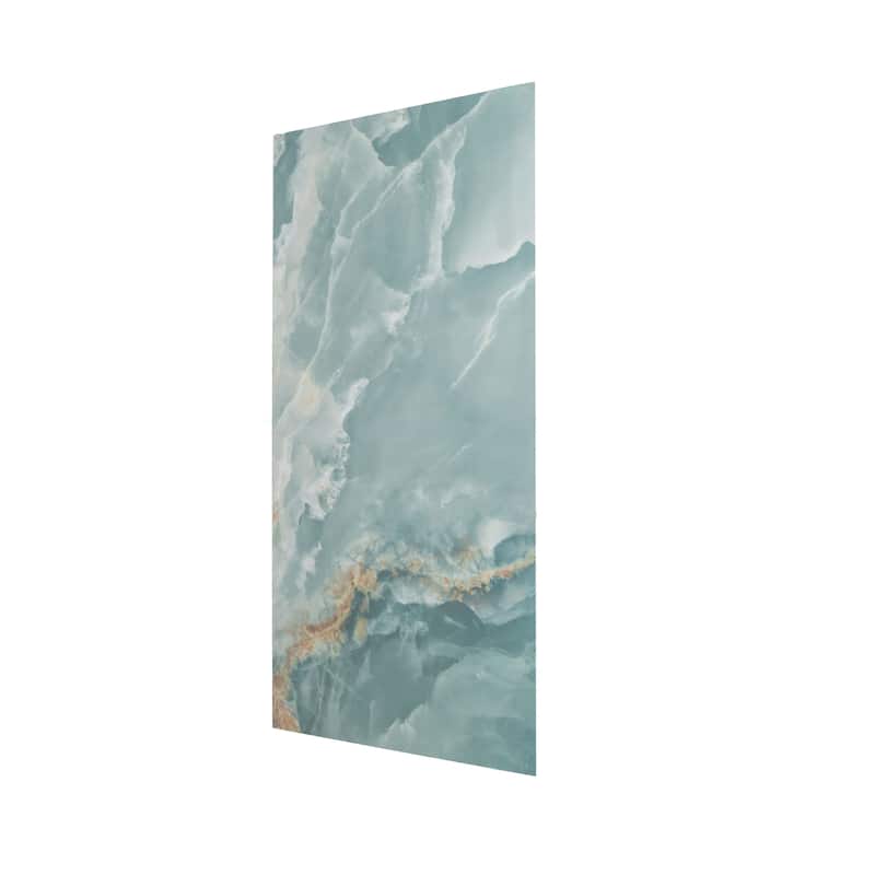 Industry Tile 24x48 Onyx Emerald Green polished porcelain tile