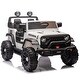 preview thumbnail 70 of 78, 2-seater Kids Ride On Electric Car W/parents control,light&rear searchlight,Power display, Four-wheel suspension Pink