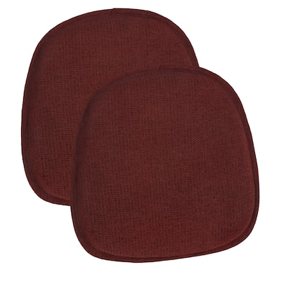 Gripper Tonic 14.5" x 14" Delightfill Bistro Chair Cushion (set of 2)