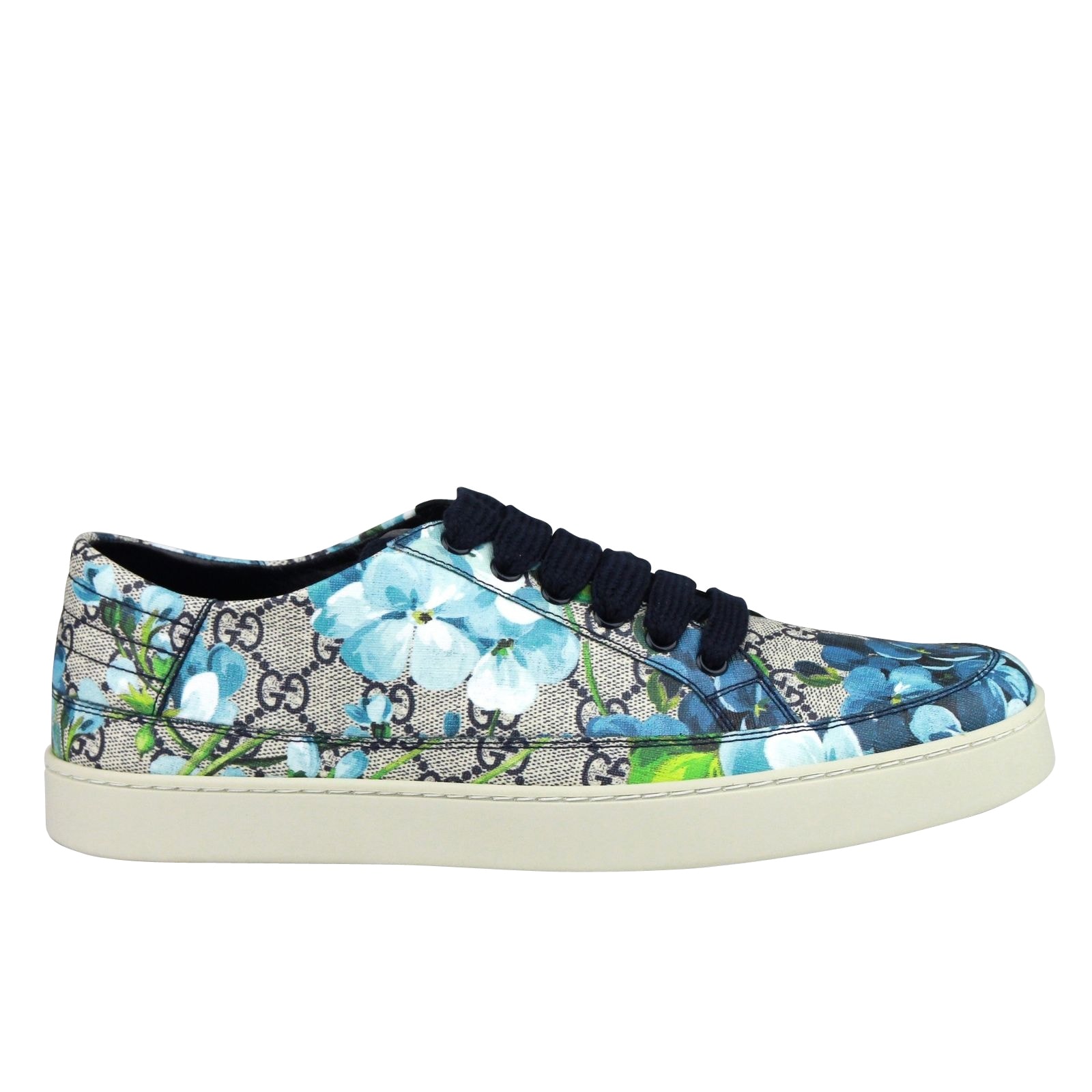 gucci blue bloom sneakers