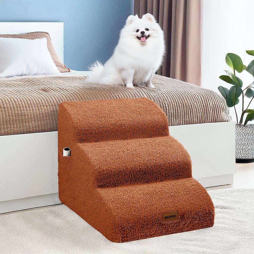 Teddy Style Velvet Waterproof Dog Pet Stairs
