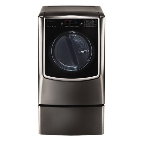 LG SIGNATURE 9.0 cu. ft. Large Smart wi-fi Enabled Gas Dryer w/ TurboSteam