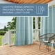 preview thumbnail 16 of 128, ATI Home Indoor/Outdoor Solid Cabana Grommet Top Curtain Panel Pair