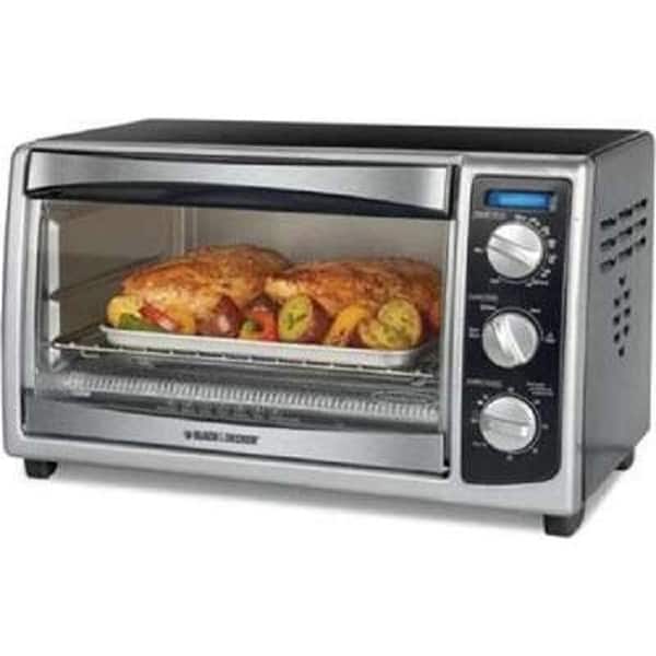 Spectrum Brands To1675b Black & Decker 6 Slice Countertop Convection