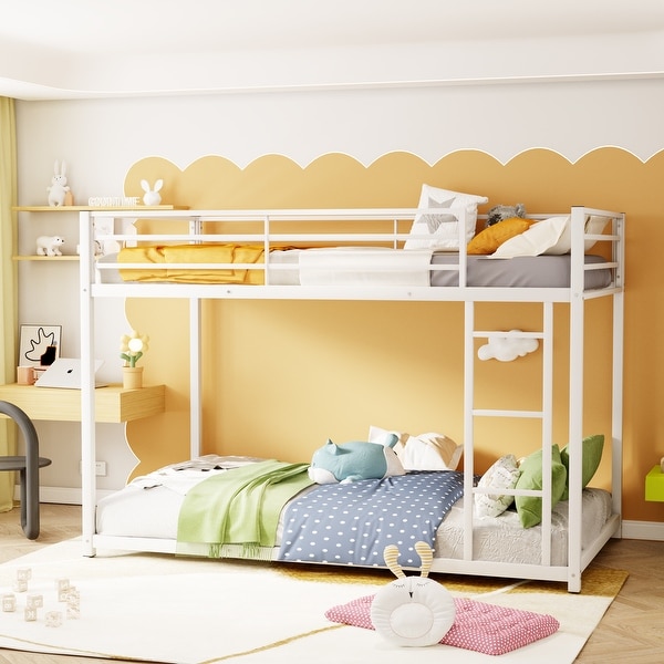 Low bunk top bed slide