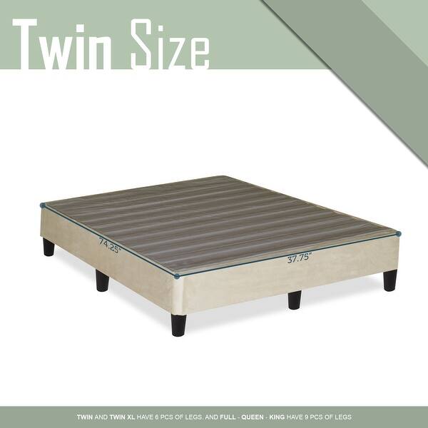 Onetan 13 Inch Platform Bed For Mattress Eliminate Need For Box Spring And Bed Frame Beige Overstock 32137664 You may assemble everything quickly, but when it comes to attaching, the screws might not be long enough to connect well to table of contents. overstock com