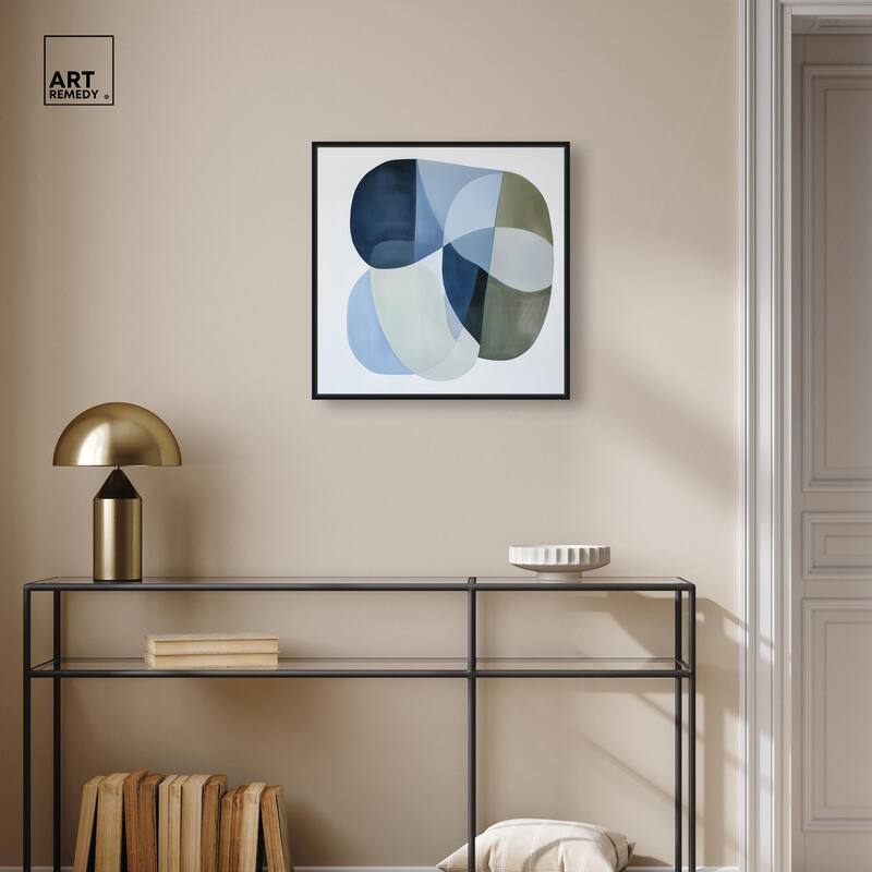 Serene Overlap II Canvas by Art Remedy