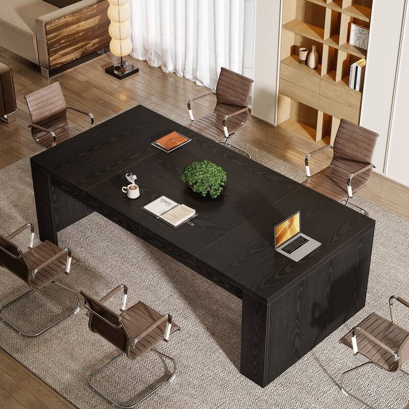 71" Conference Table, Executive Meeting Table, Office Business Desk Accent Meeting Table