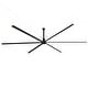 preview thumbnail 40 of 42, 240"/264"/288" HVLS Industrial Ceiling Fan 120V 1-Phase with Aluminum Blades for Warehouse, Factory, Gym, Barn