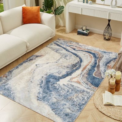 Modern simple imitation cashmere carpet