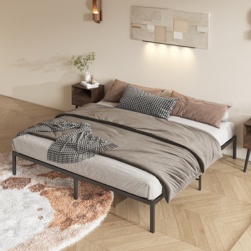 Metal Platform Bed frame - King