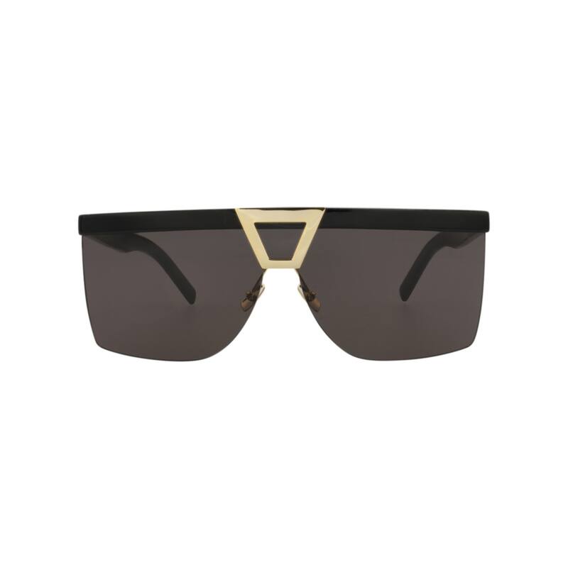 Saint Laurent Shield-Frame Acetate Sunglasses
