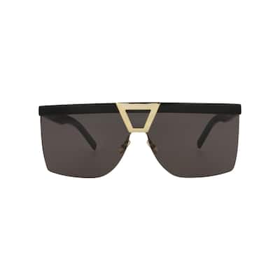 Saint Laurent Shield-Frame Acetate Sunglasses