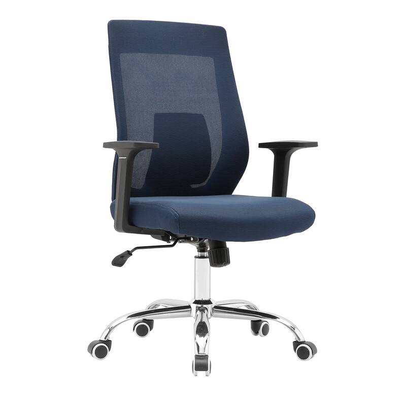 Porthos Home Gage Office Chair, Mesh Back, Roller Caster Wheels