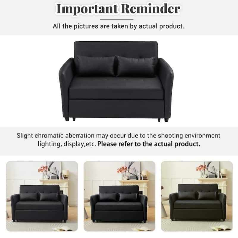 Convertible Adjustable Oversized Armchair Sleeper Bed