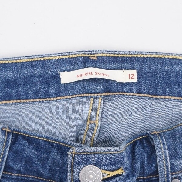 levi strauss mid rise skinny