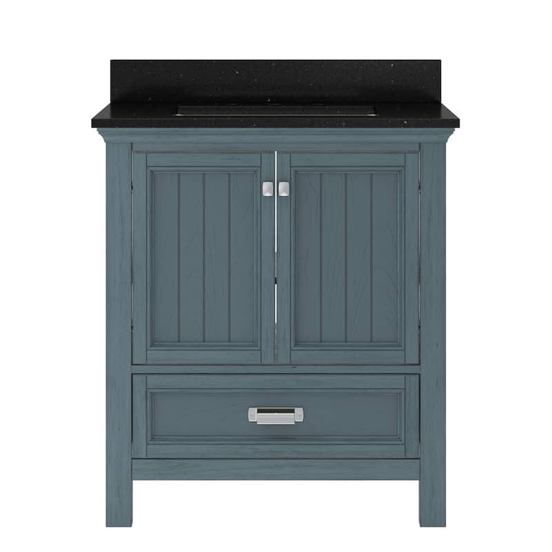 CRAFT + MAIN BAVT3122D-QBG Brantley 30" Free Standing Single Basin