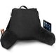 preview thumbnail 122 of 143, Nestl Memory Foam Reading Pillow with Backrest, Arms and Pockets Small - Black