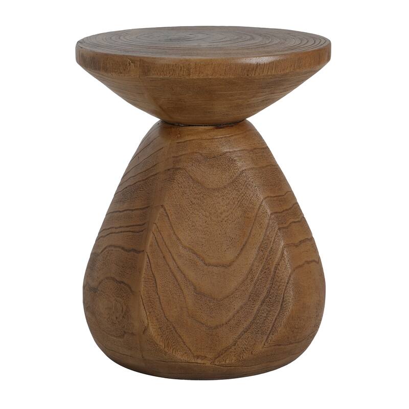 Christopher Knight Home - Patti Classic Outdoor MGO Side Table with Wood Grain Finish - Set of 1