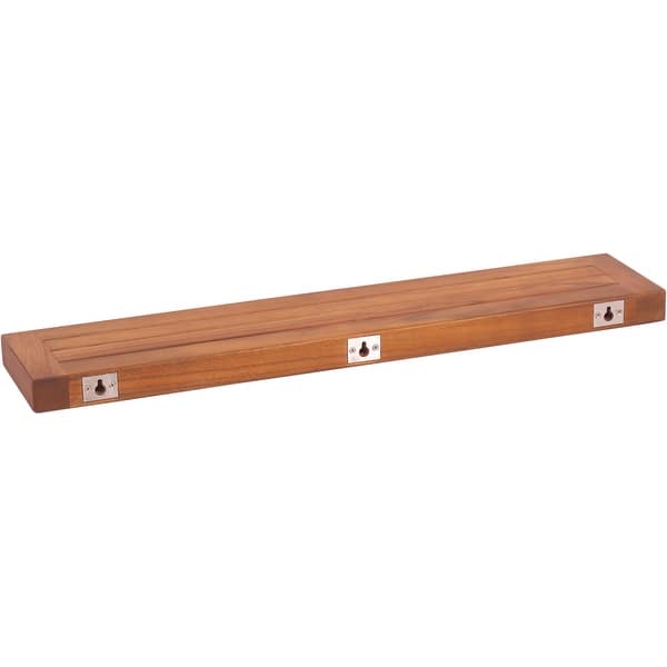 FloatingTeak Wood Knife Shelf FloatingTeak Wood Knife Shelf