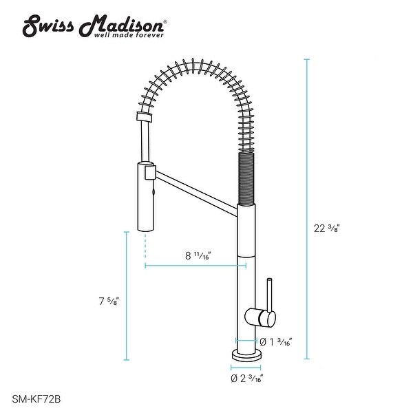 Chalet Single Handle, Pull-Down Kitchen Faucet