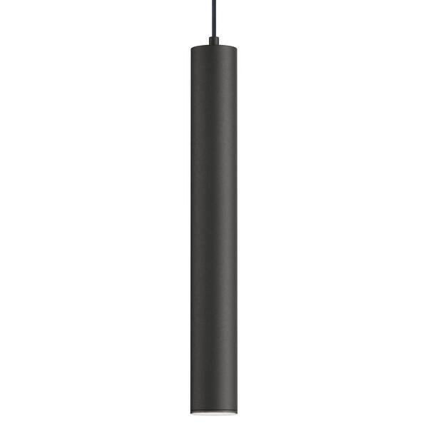 slide 1 of 1, Maxim 86438 Calibro 3" Wide LED Outdoor Mini Pendant - 3000K, 560 Black