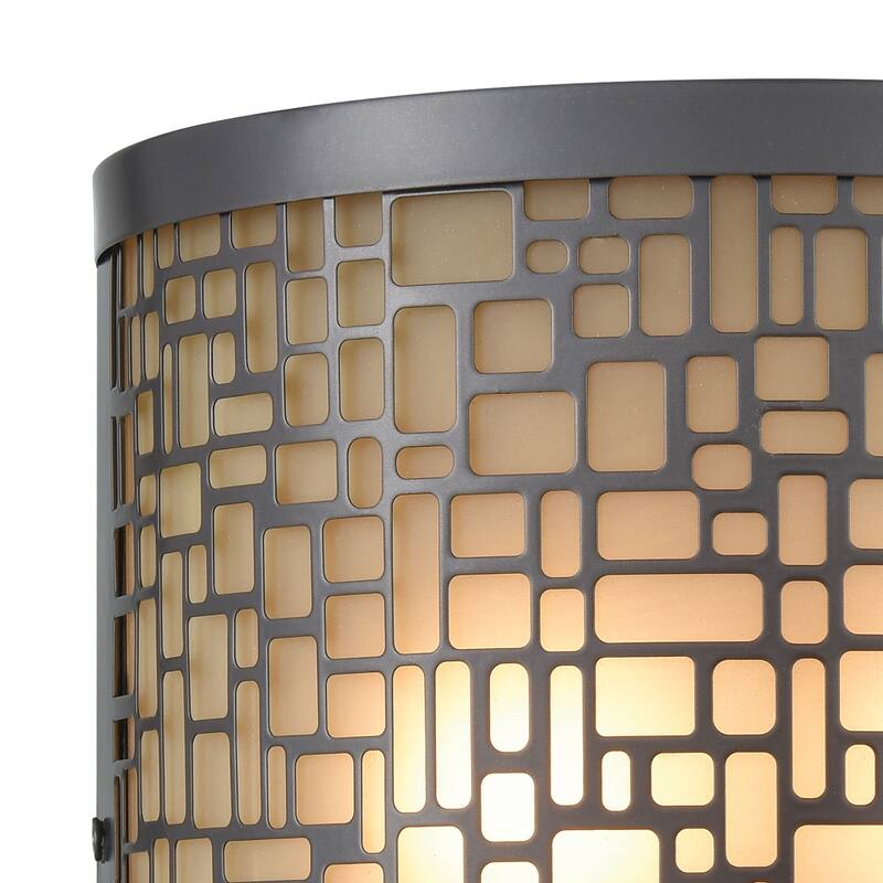 Hooper 8'' High 2-Light Outdoor Sconce - Oil Rubbed Bronze - 8 inch Tall