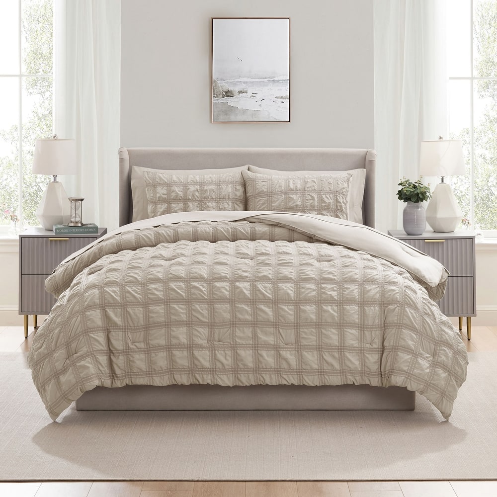 Empyrean Modern Comforter Seer Sucker