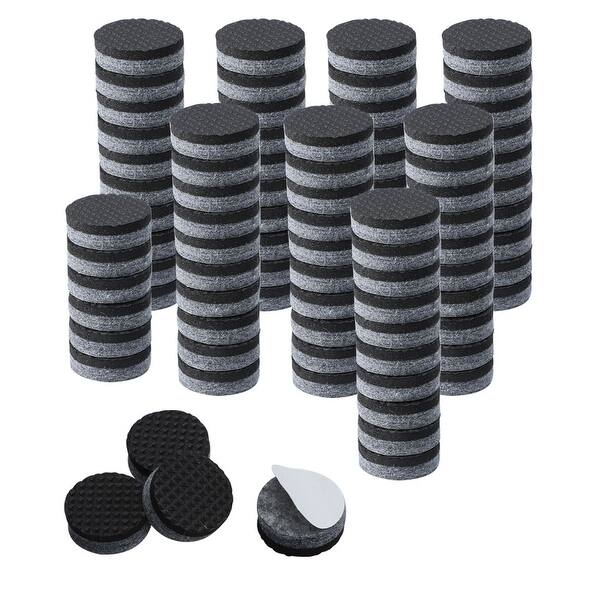 Shop 90pcs Furniture Felt Pads Round 7 8 Inch Furniture Grippers Self Stick Prevent Scratch Pads For Cabinet Leg Protector Grey Overstock 28850088