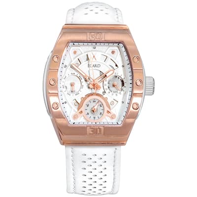 Egard Women's Patriot Vanille White Dial Watch - WCH-5076-M1K292 - 6 (36)
