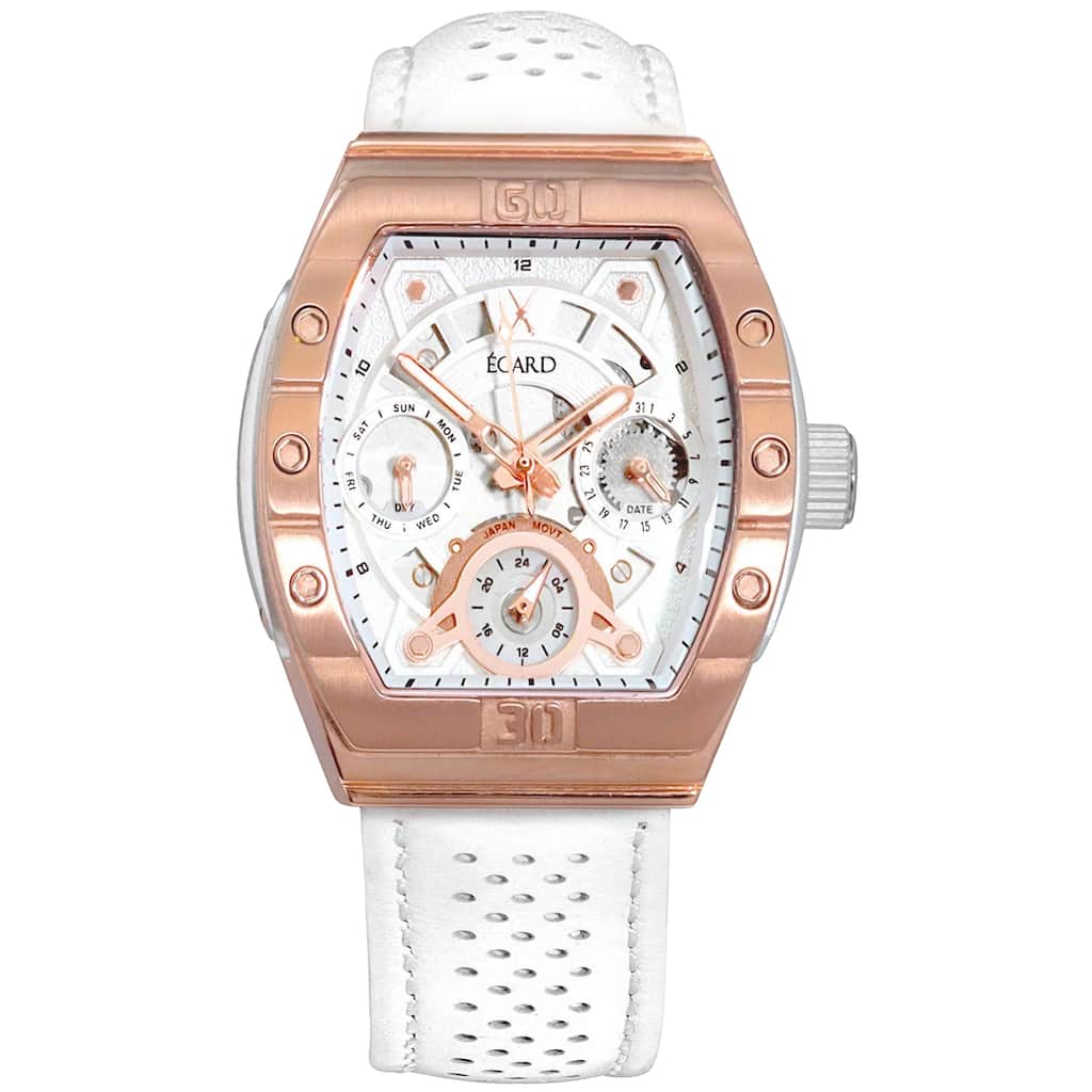 Egard Women's Patriot Vanille White Dial Watch - WCH-5076-M1K292 - 6 (36)
