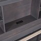 preview thumbnail 10 of 28, Full Size Platform Bed with Trundle and Storage Headboard, Kids Bed Frame with Charging Station and 3-Drawers, Antique Brown