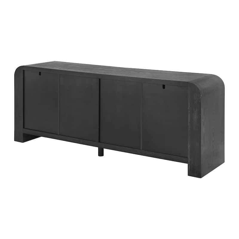 Christopher Knight Home - Nova Contemporary Natural Ash Veneer 4-Drawer Dresser with Sleek Black Handles