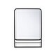 preview thumbnail 6 of 4, Ebba Black Accent Mirror