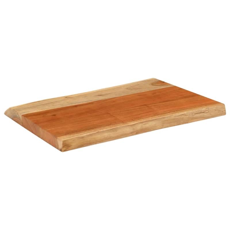 vidaXL Table Top Replacement Board Tabletop Accessory Solid Wood Live Edge