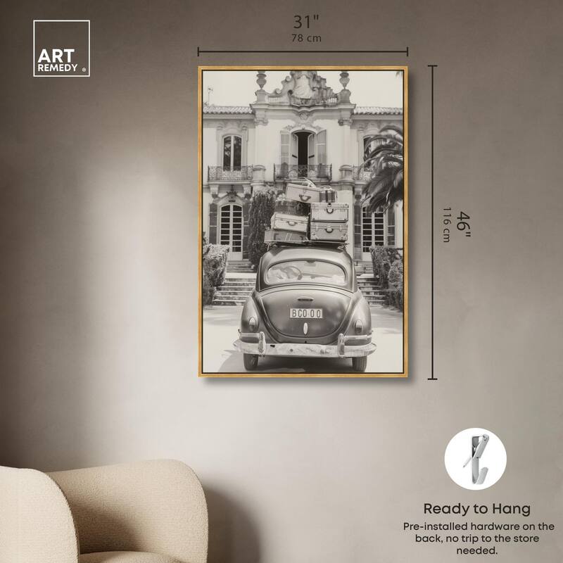 Ready for Vacation Canvas by Art Remedy