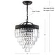 preview thumbnail 37 of 48, Gaines Crystal LED Chandelier, Polished Nickel/Clear by JONATHAN Y