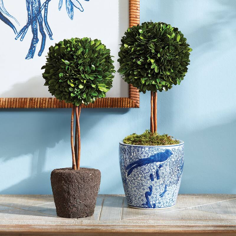 Single Sphere Topiary Drop-In 16"