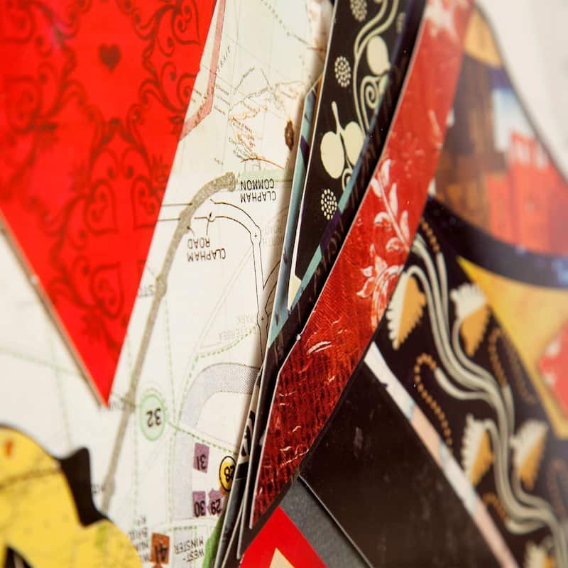 Queen of Hearts II Wall Art - 29.5L x 1.6W x 39.4H