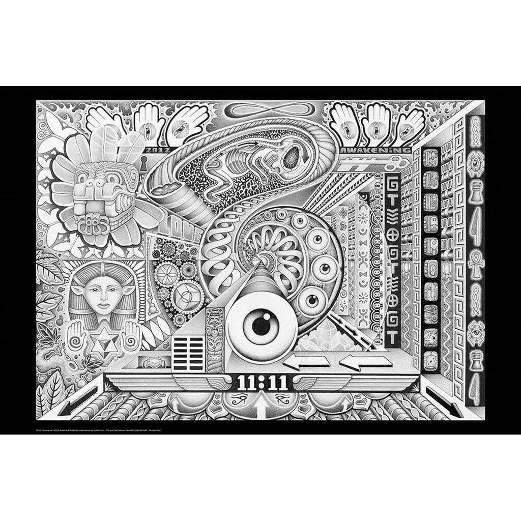 Divine Resonance by Chris Sheehan Art Poster - 36 x 24 Inch