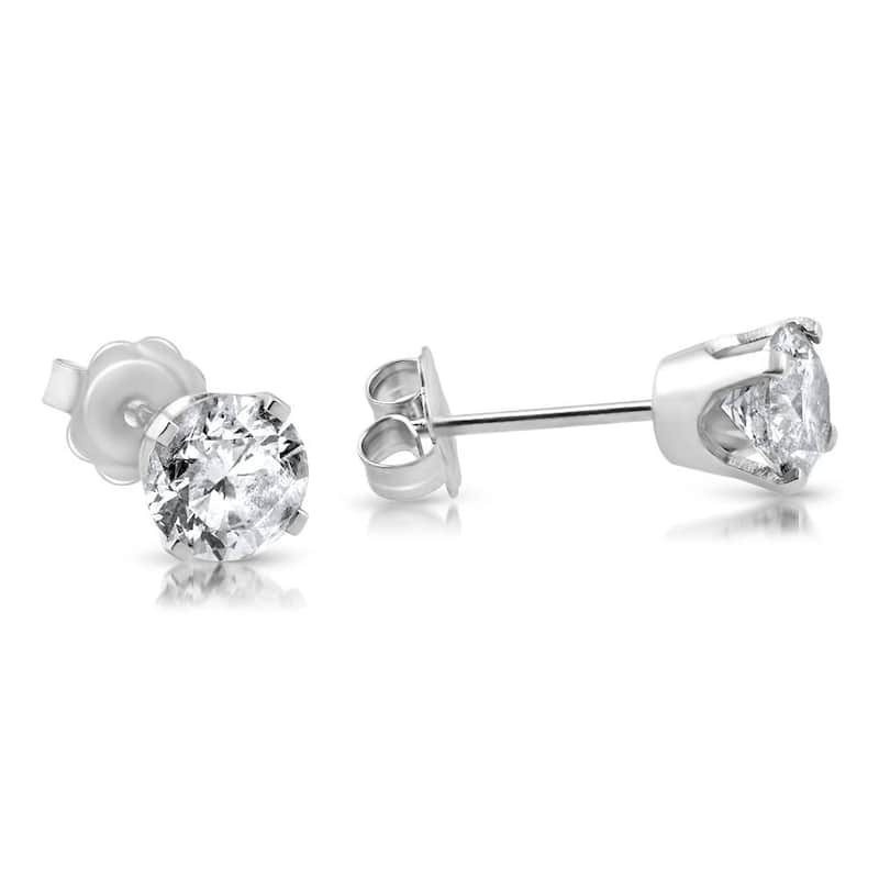 1/5ct Diamond Studs White Gold