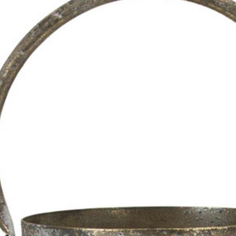 HomeRoots Set Of Two Gold Flameless Tabletop - 11
