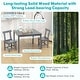 preview thumbnail 12 of 19, Costway Wooden Kids Table and 2 Chairs Set with Rubber Wood Legs - See Details