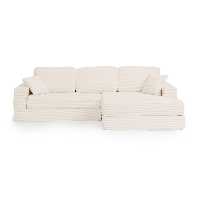 Luxury Sleeper Sofa Bed with Soft Cushion - Ultimate Comfort for Your Home