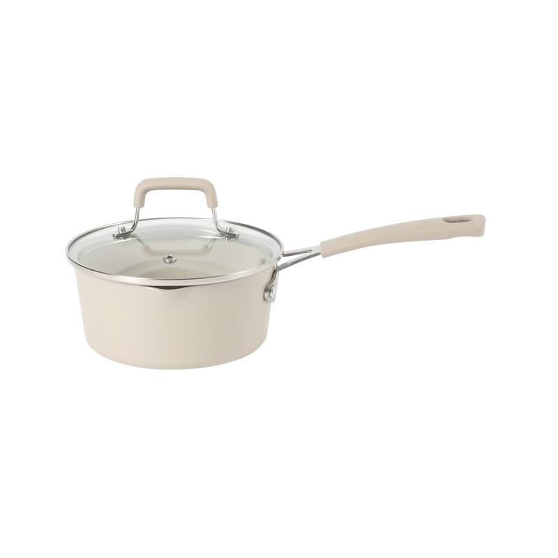 Martha Stewart Heathland Premium Nonstick 10-Piece Aluminum Cookware Set.