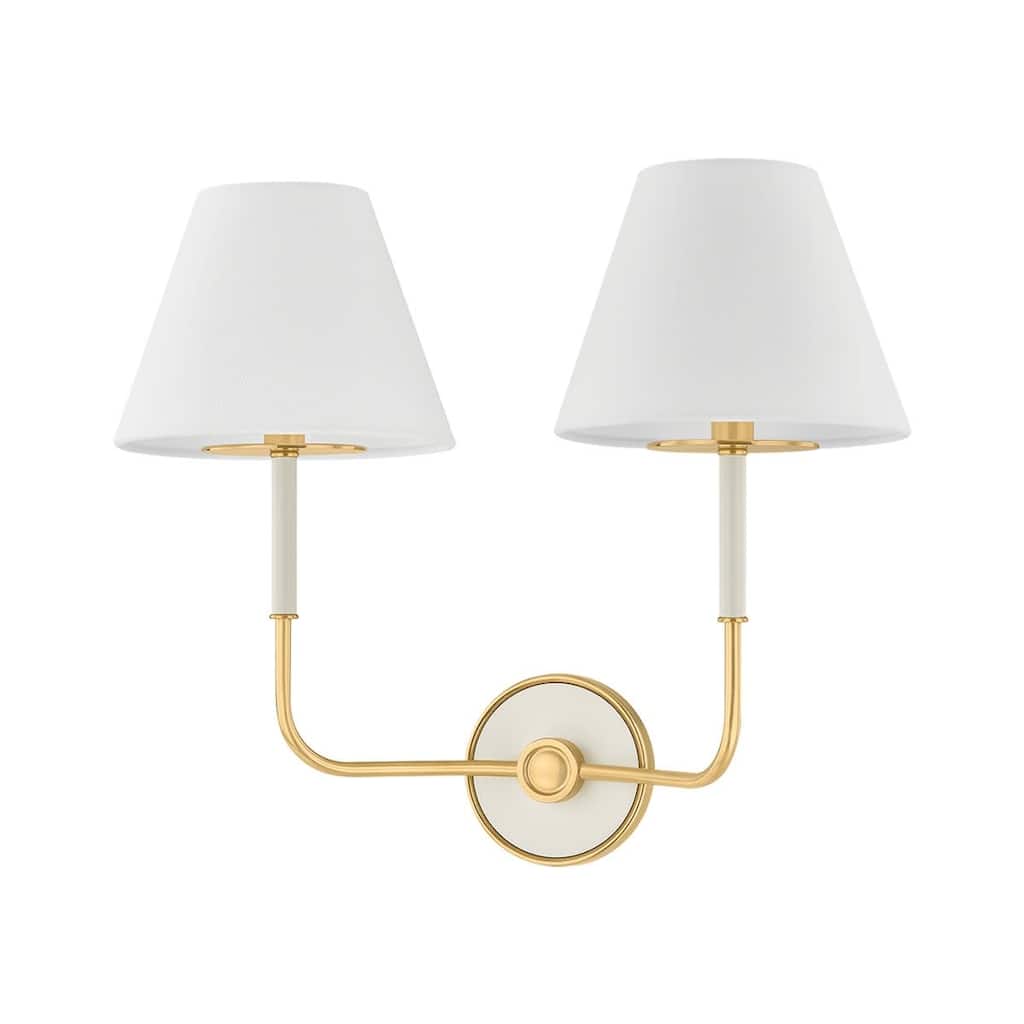 Hudson Valley Lighting MDS2201 Wedgewood 2 Light 16" Tall Wall Sconce