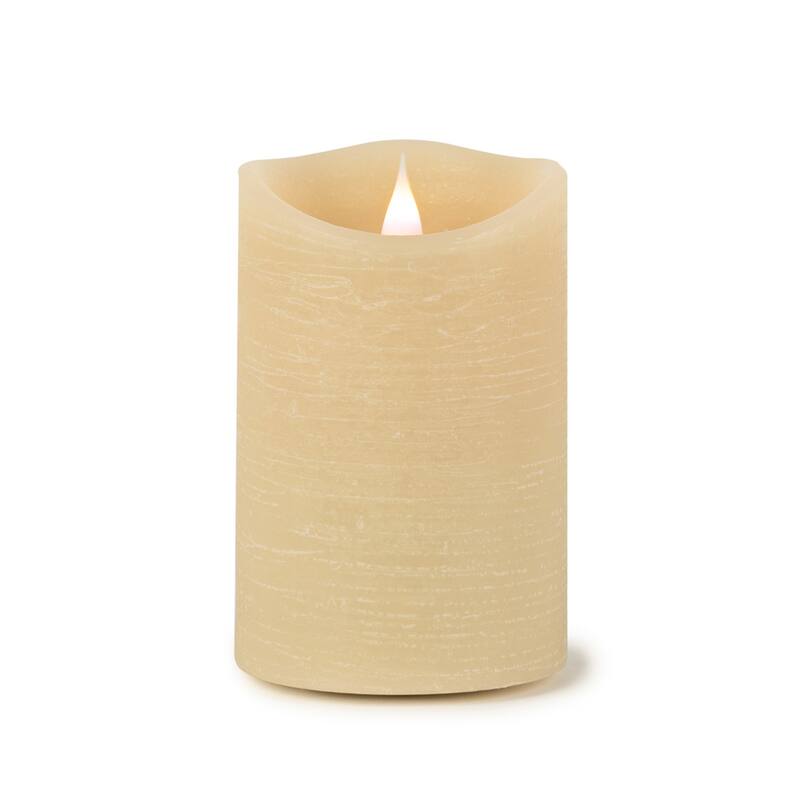 Simplux LED Designer Candle w/ remote (Set of 2) - 3.5 x 3.5 x 5
