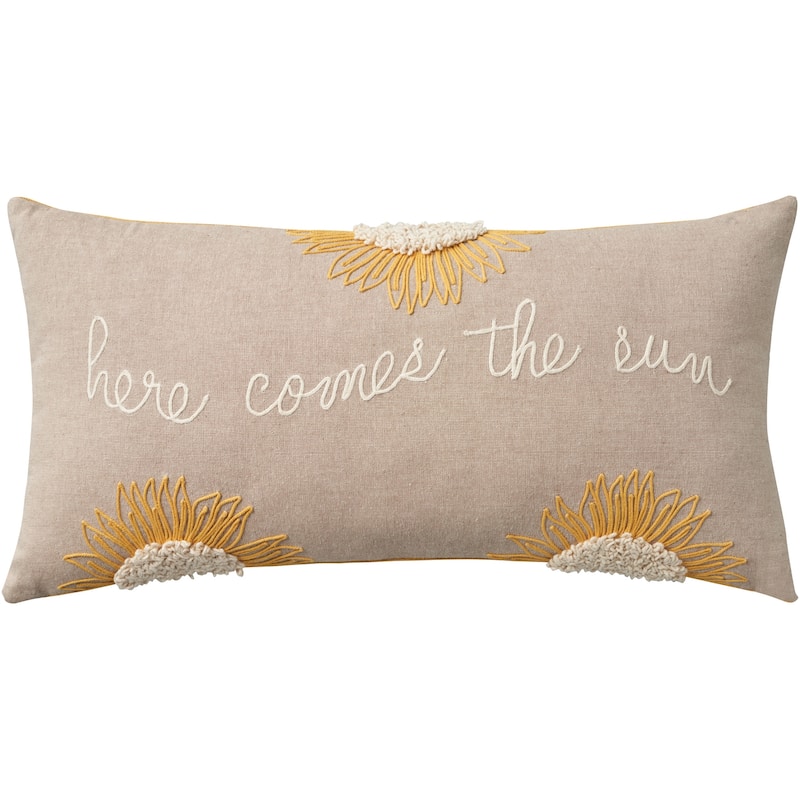 Mina Victory Life Styles Quotes & Sayings Natural Throw Pillow